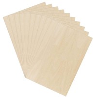 2X(10 X Sperrholzplatten, A4-Holzplatte, LaubsäGeholz FüR Diy-Holzbearbeitu4688
