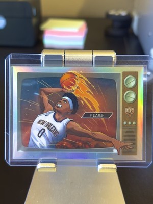 2025-26 Bowman Chrome Jeremiah Fears Anime Refractor RC #NBA-23 SSP Pelicans