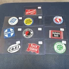 VINTAGE 1950's TIN MINI POST CEREAL RAILROAD ADVERTISING TRAIN RR SIGNS SET 10