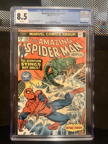 The Amazing Spider-Man #145 (Marvel Comics June 1975) CGC 8.5