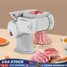 Electric Meat Cutter Machine Food Slicer With 1.7mm Thickness 200r/min Low Noise