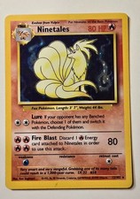 original ninetales pokemon card [No Damage] #12 Prices | Base Set Evolves from Vulpix Type Ninetales (31) - SWSH08: Fusion