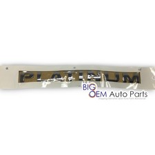 2016-2019 Ford Explorer Rear Chrome Liftgate Platinum Emblem Oem Fb5z-9942528-a