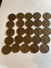 Roll 1920 D Lincoln Wheat Cents Penny in Good or Better Condition 50 Coins