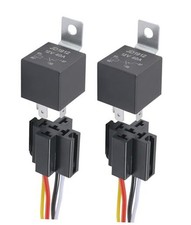 2PCS Automotive Relay,Car Relays 12 Volt Relay,Car Accessories,12V 40A 4 Pin