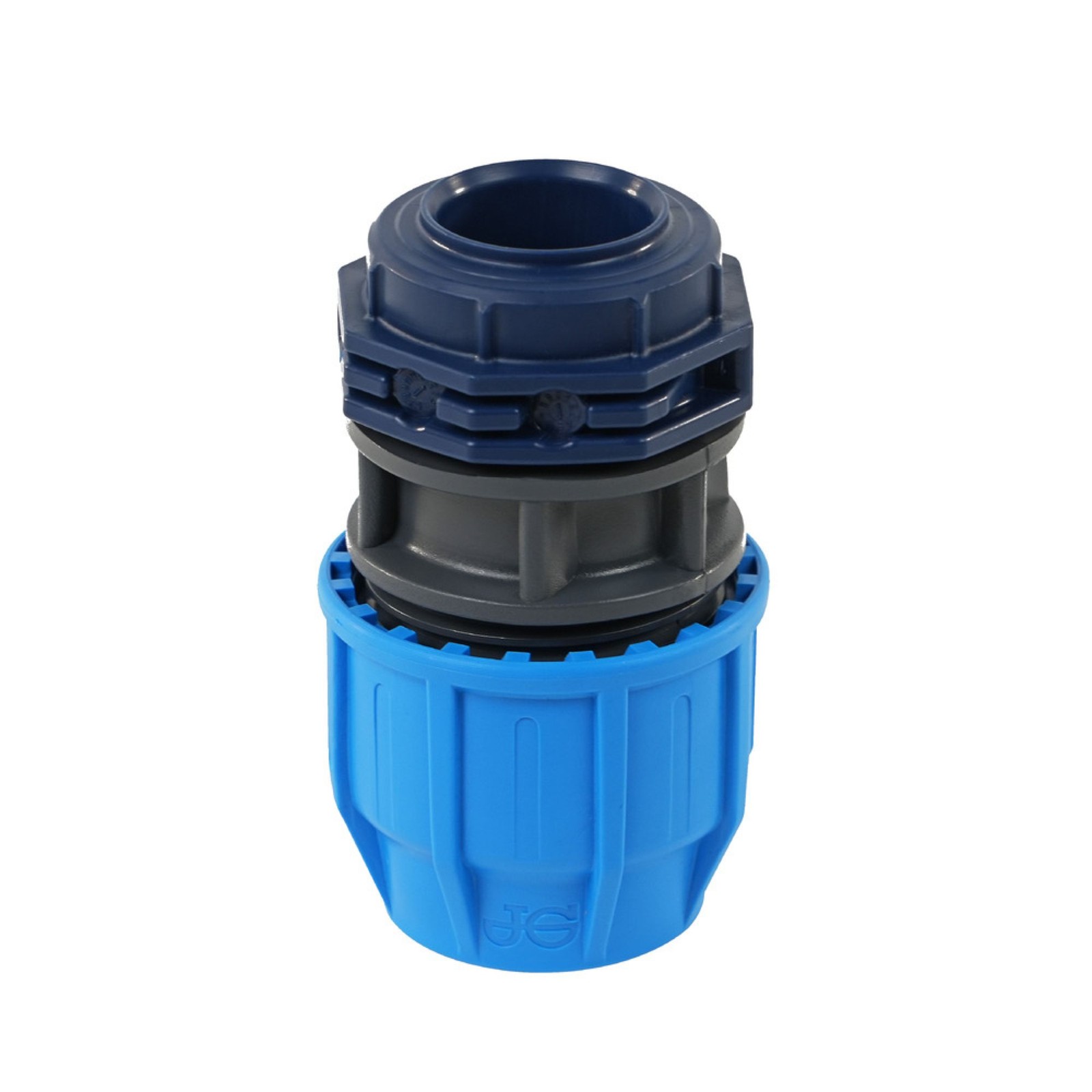 John Guest MDPE Compression Adaptor MDPE to Copper Pushfit 20mm x 15mm