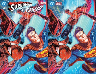 PRESALE MARVEL SUPERMAN SPIDER-MAN #1 JOHN GIANG ARTIST EXCLUSIVE EDITION NM SET