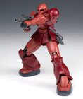 Built BANDAI Gundam Origin 0079 HG 1/144 MS-05 ZAKU I Char Aznable Model Kit red — photo 6