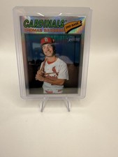 2026 Topps Heritage #230 Thomas Saggese Chrome Refractors