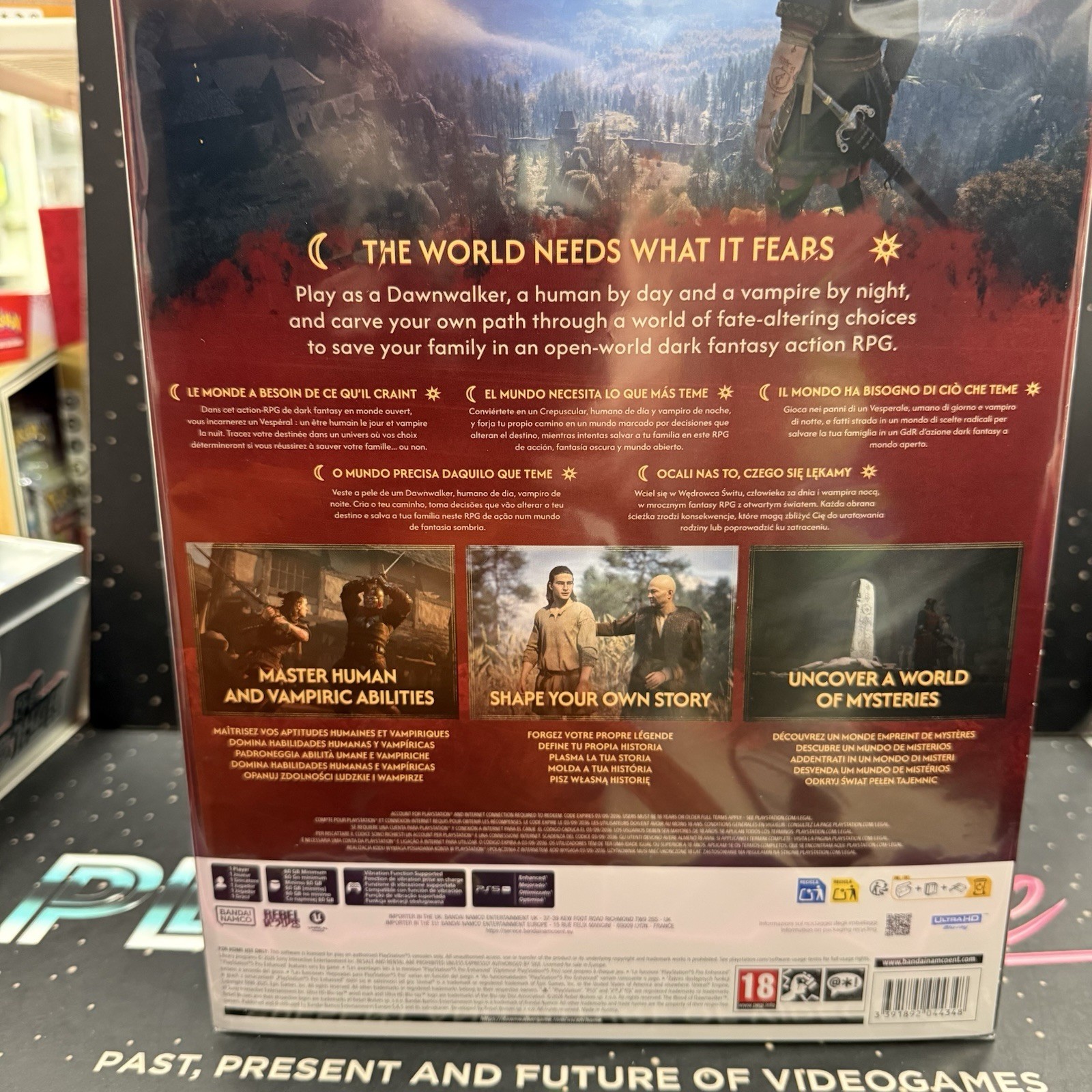 THE BLOOD OF DAWNWALKER COLLECTOR EDITION PS5 PAL ITA EU ITALIANO STATUA NUOVA foto 5