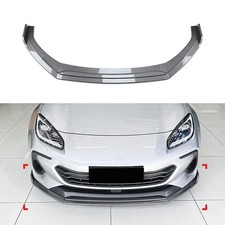 Car Front Bumper Spoiler Lip Splitter Kit Fit For Subaru BRZ 2022-2024 CB Look