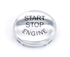 Start Stop Button Ignition Switch Silver For BMW E90 E91 E92 E93 E60 E61 6949913