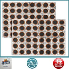 96PCS Rubber Bike Tire Patches Inner Tube Repair Kit for Bicycle/Motorcycle