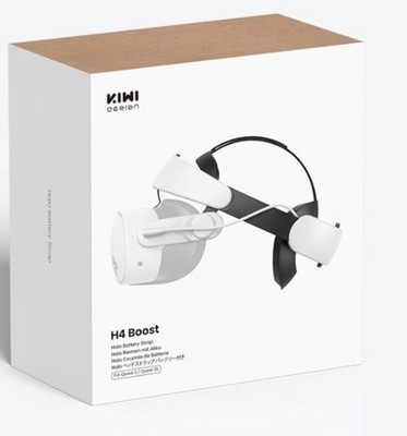 H4 Boost Comfort Battery Head Strap Accessories for Meta/Oculus Quest 3/3S, Dual