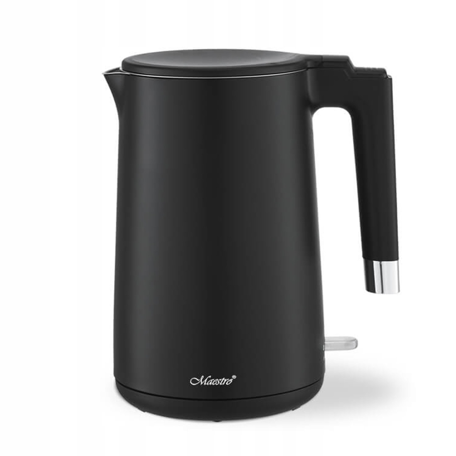 Bollitore Maestro MR-026-BLACK: Eleganza e Sicurezza in Cucina 1.7L