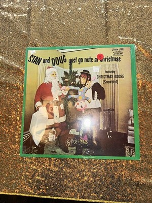 Stan & Doug   Stan & Doug Yust Go Nuts At Christmas Record Vinyl LP 1970