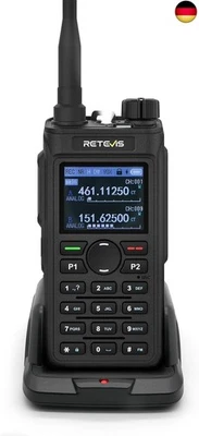 Retevis C62 Walkie Talkie Dualband, Professionelles Ham Radio mit