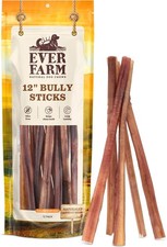 Pet Odor-Free Standard Bully Sticks 12", 12 Pack 100 Grass-Fed Beef Pizzle