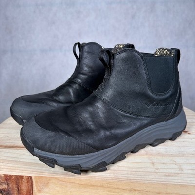 Columbia Hyper-Boreal Metro Boot Mens 9 Black Good Waterproof BM0512-010