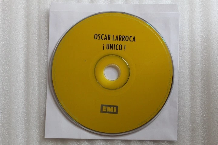 Oscar Larroca - Unico! CD Orq Alfredo de Angelis Foto 3 de 3