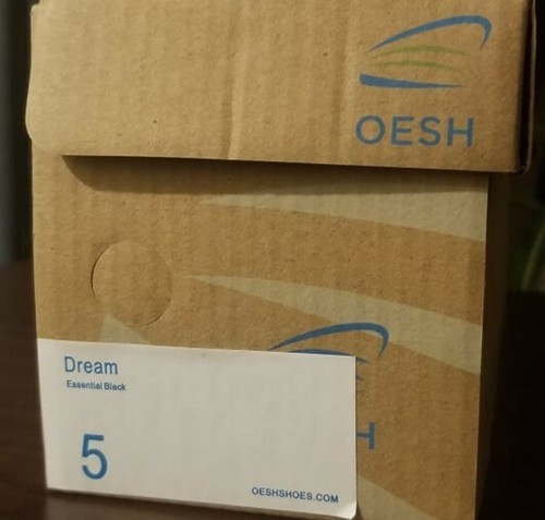 Oesh Womens Flats size 5 - The Dream in Essential Black - Picture 6 of 6