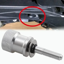Silver Quick Release Rear Seat Bolt Screw For BMW R NINE T T Scrambler 2014-2020