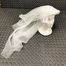 David's Bridal Two 2 Tier Ivory Tulle Wedding Veil NWT