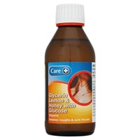 12 Packs Of Care Glycerin Lemon & Honey With Glucose 200ml 12 Packs Of Care Glycerin Lemon & Honey With Glucose 200ml