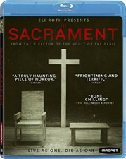 The Sacrament Blu-ray, 2013 Eli Roth Presents NEW