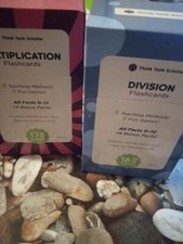 Division and Multiplication Flash Cards by Think Tank Scholar -