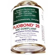 PLIOBOND PBC-25-LV Contact Cement,.5 pt,Can 40P233
