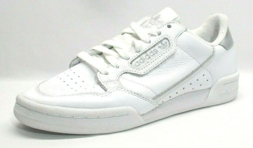 Adidas Women's Continental 80 Walking Shoes White/Silver Sizes 6 & 8