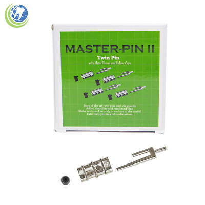 500 Set Dental Laboratory Gesso Modello Tappo In Plastica Rossa Twin Pin Double Nail Tassello Pin Dental Lab Product - Foto 10