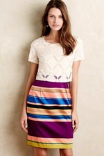0  Anthropologie Weston Striped Lace Top "Carolina Dress" $168 SOLD OUT