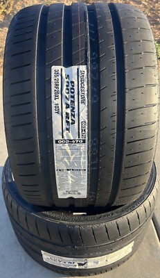 TWO NEW 335/25RF20 103Y Bridgestone Potenza S007A RFT Run Flat
