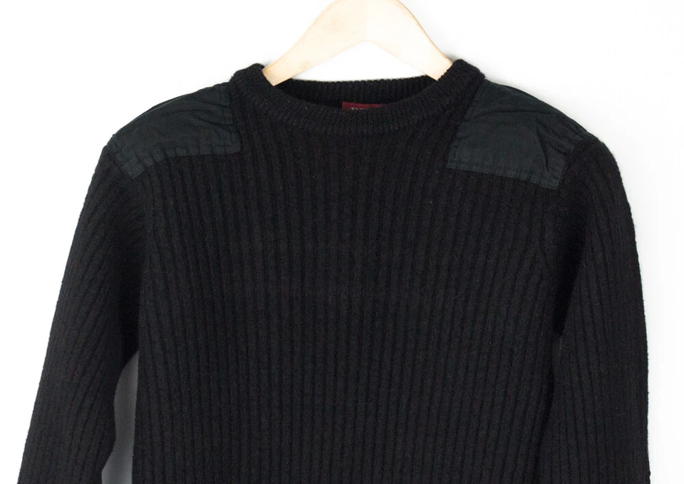 Suéter Jersey Vintage REPLAY Mujer 100% Lana Calce Ajustado Tejido Talla S Foto 3 de 4