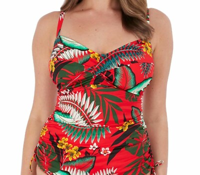 Fantasie Vilamoura Tankini Oberteil Gr.38D Lutscher rot gepolsterter Bügel BH 6564