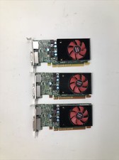 Lot 3 Dell AMD Radeon V337 109-C86957-00 1GB PCI-e Video Card DVI DP 00F8PX C869