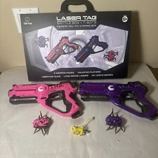 Laser Tag Battle Box + T-Bots: 2 blasters + 2 training Bot USA Toyz