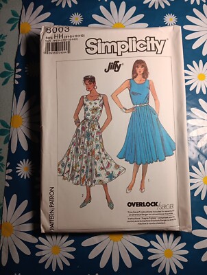 WOMENS UNCUT SIMPLICITY 8003 Sewing Pattern KNIT DRESS TWO LENGTHS SIZE 6-12 | eBay WOMENS UNCUT SIMPLICITY 8003 Sewing Pattern KNIT DRESS TWO LENGTHS SIZE 6-12 | eBay
