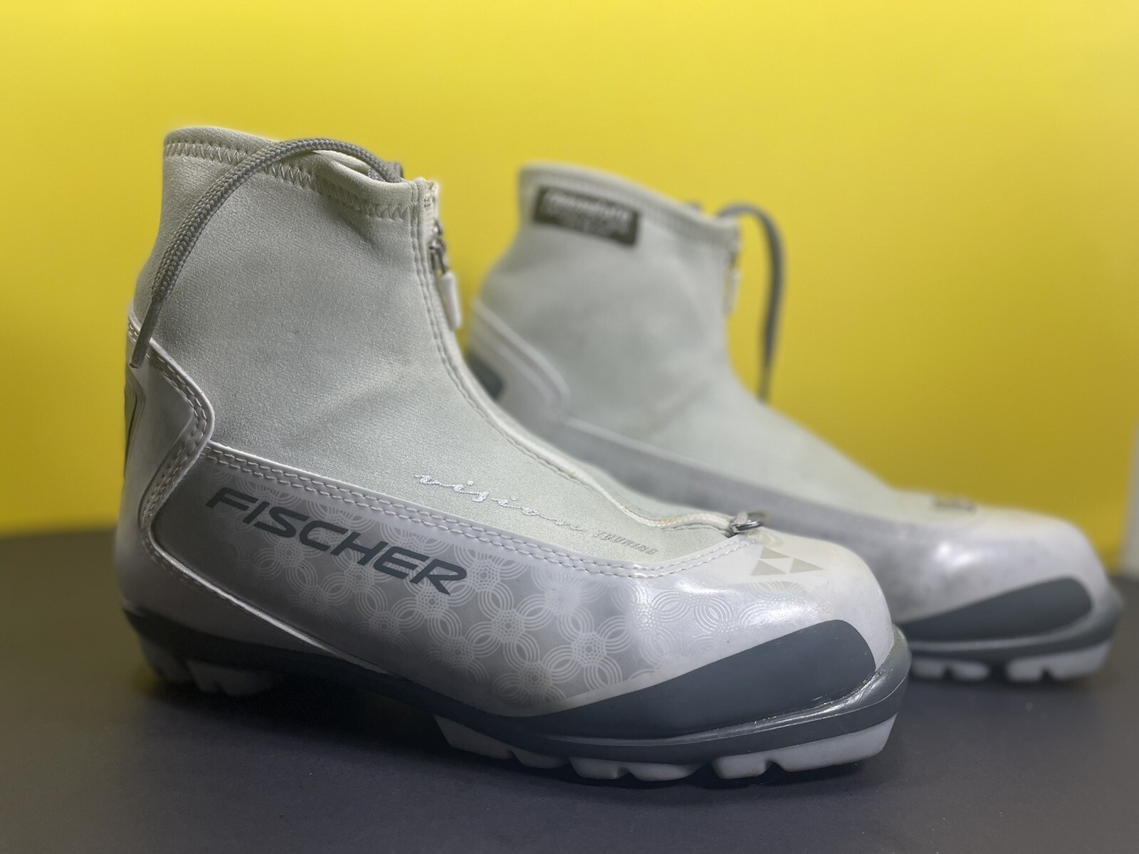 SALOMON Scarponi da sci di fondo Fischer Vision Touring taglia combinata EU38 US6 Thinsulate