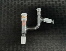 Kontes Glass 14/20 Claisen Distillation Adapter w/ 10/18 Thermometer 274200-0000
