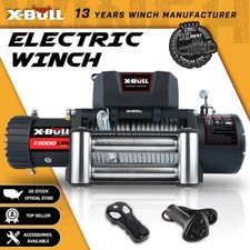 X-bull Electric Winch 13000lbs Winch 12v Steel Cable Towing Truck Off-road 4wd X-bull Electric Winch 13000lbs Winch 12v Steel Cable Towing Truck Off-road 4wd