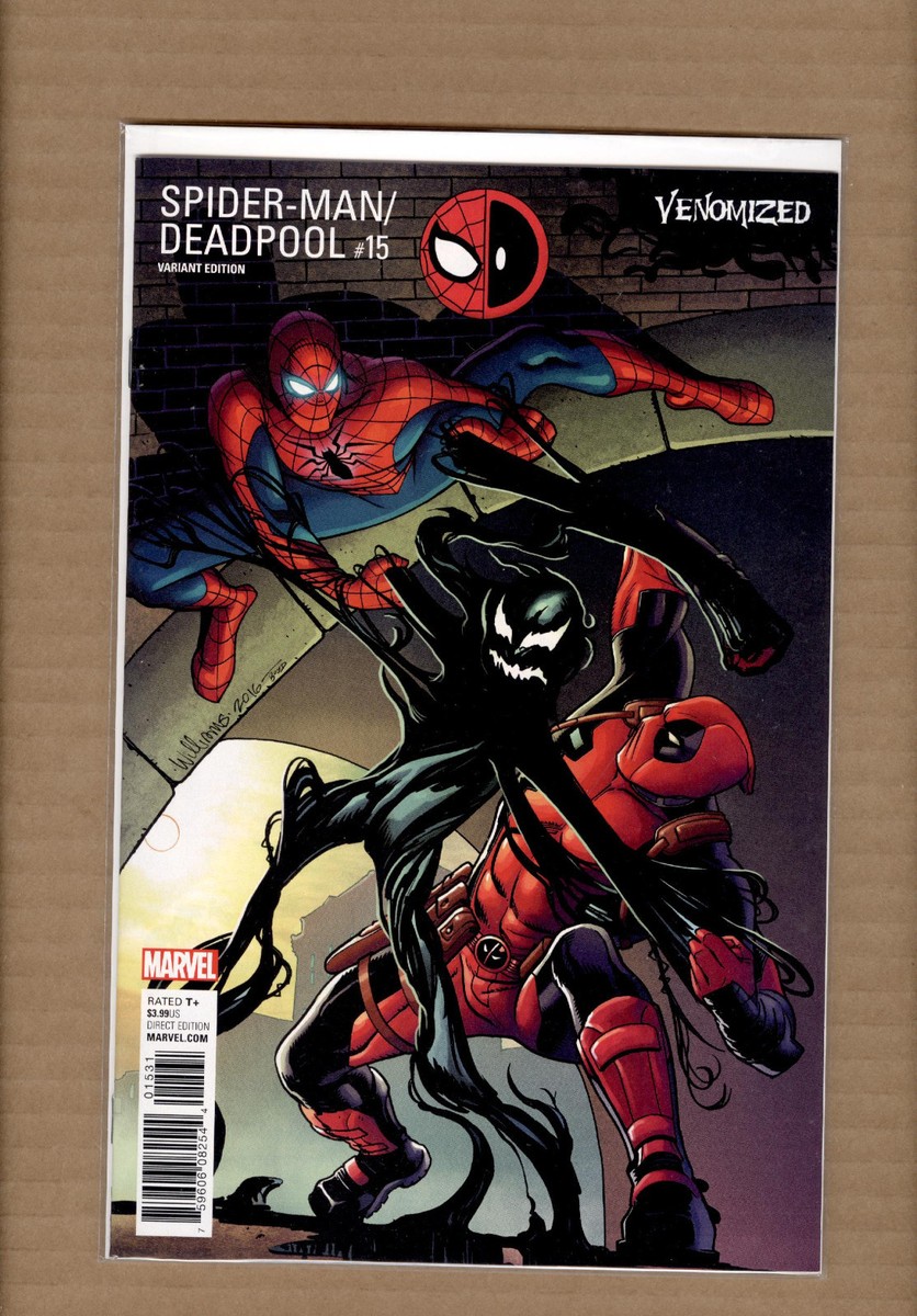 SPIDER-MAN DEADPOOL #15 VENOMIZED VENOM VARIANT NM | eBay