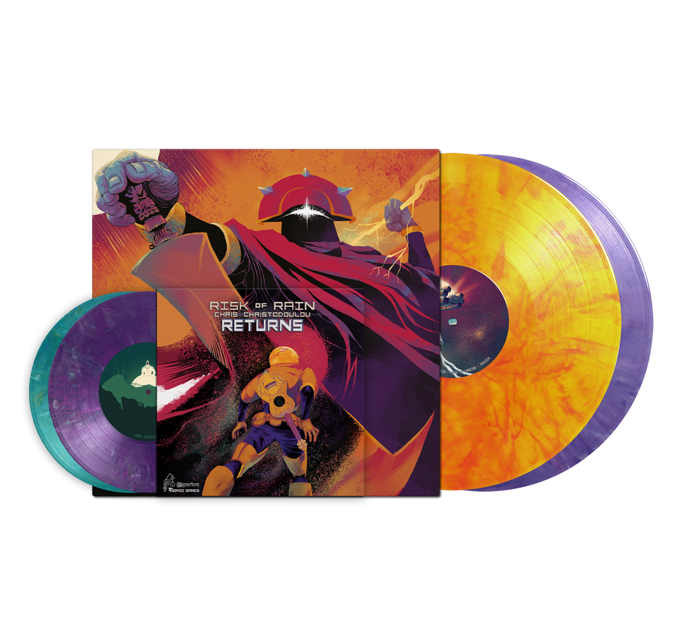 Chris Christodoulou Risk Of Rain Returns (Colorato 2xLP+2x7")