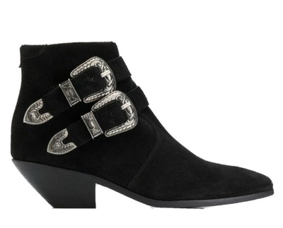 saint laurent western bootie