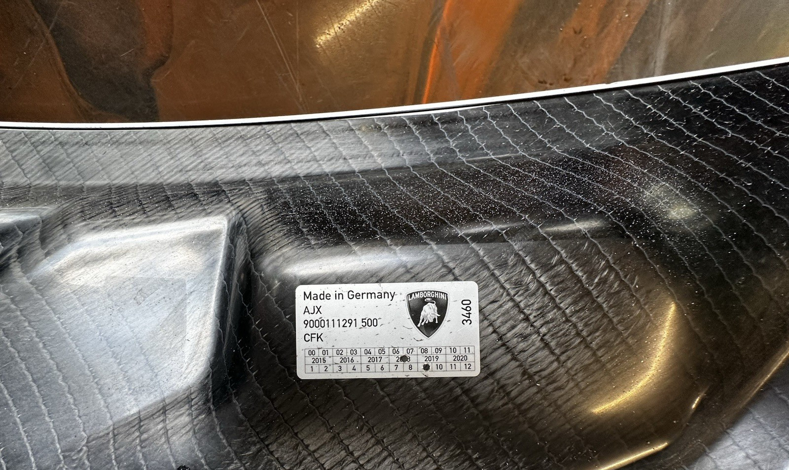 Lamborghini Huracan Spyder  Convertible Roof Tonneau Cover Panel OEM
