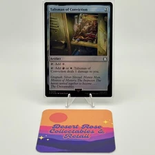 MtG Talisman of Conviction 243 U Artifact Foil Universes Beyond: Fallout PIP NM+