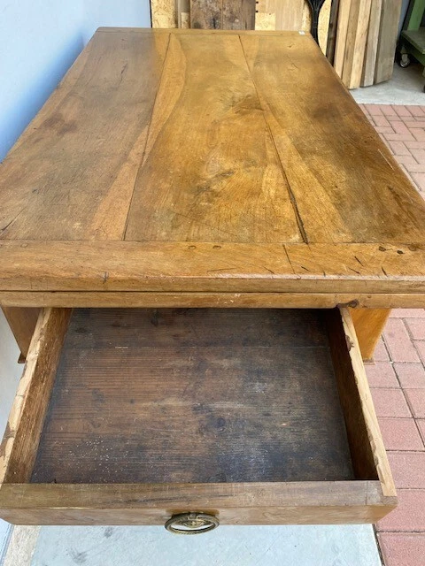 Tavolo Luigi XVI a Libro in Noce - Restaurato (in corso d'opera)_car 2797 - Immagine 4 di 4