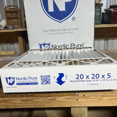 Nordic Pure 14 in. x 30 in. x 1 in. Ultimate Pleated MERV 13 - FPR 10 Air Filter